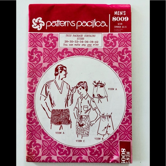 TG 70s Sewing pattern for men’s shirt size 40 chest medium - Picture 13 of 15